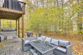 Tobyhanna Home with Game Room and Fire Pit